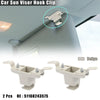 BMW 328i Beige Sun Visor Hook Clip Retainer (1999-2000)