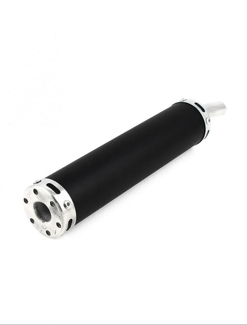Autobicycle Stainless Steel Exhaust Tip 25mm Inlet Dia Rear Pipe Muffler