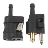 Outboard Motor Engine Male & Female 2 x Fuel Line Connector
