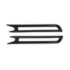 Toyota Sienna Carbon Fiber Rear Bumper Fog Light Covers (2011-2020)
