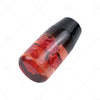 JDM Cars 10CM Clear Red Real Flowers Manual Gear Shift Knob