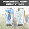 Ford F150 3 x Key Fob Remote Control Cover TPU Shell Blue (2015-2018)