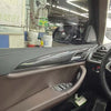 BMW X3 X4 G01 G02 22-23 Carbon Fiber Console Vent &Interior Door Panel Cover