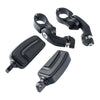 Matte Black 1 1/4'' 32mm Short Highway Bar Pegs Footpeg Pedal