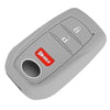 Toyota Prius, Tundra, Sequoia, Tacoma 2 x Silicone Smart Key Case Covers