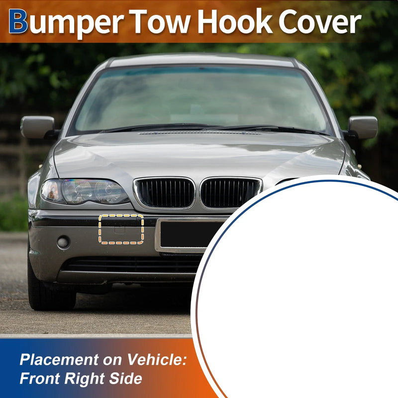 BMW 3 Series E46 Tow Hook Cover (2001-2005)