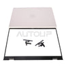 Dell Inspiron 15Pro 5510 5515 Case Silver Back Cover Bezel Hinges