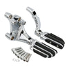 Harley Sportster 883 1200 Chrome Passenger Footpeg Mount Bracket (14-22)