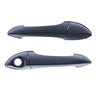 BMW X5 E53 Front Left & Right Door Handles Outer Black 2 x (2000–2007)