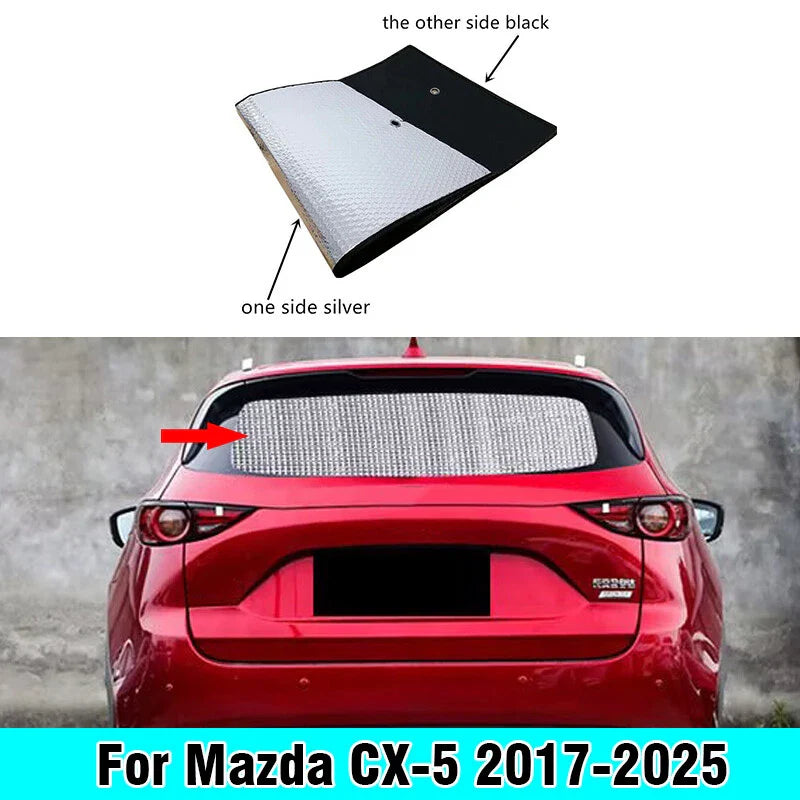 Mazda CX-5 Rear Windshield Privacy Sunshade Cover (2017–2025)
