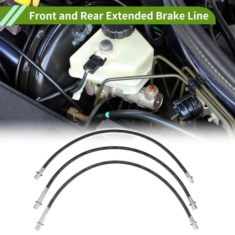 Toyota Hilux LN106 LN46 LN60 LN65 RN105 YN65 3pcs Extended Brake Line Hose