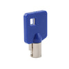 Harley Touring Dyna Softail Uncut Blade Blank Ignition Key Blue