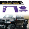 Jeep Wrangler JL JLU (2018-2024) Purple Console Armrest Switch Button Cover