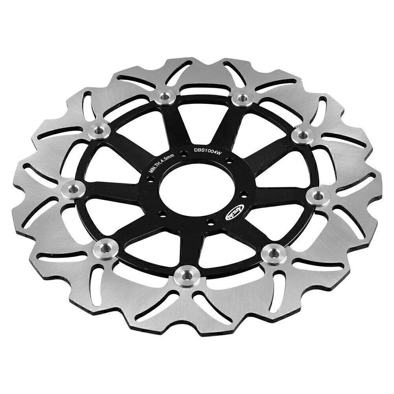 Honda CBR600F4 1998-2000 & CBR600F4 1998-2010 Black Front Brake Disc Rotors