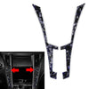 Infiniti Q50 Q60 Forged Blue Console Panel Trim (2014-2019)