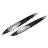 VW Golf MK4 Carbon Fiber Headlight Eyebrow Eyelid Covers (1997-2005)
