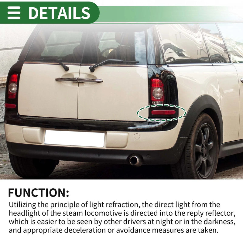 BMW Mini Cooper Clubman Bumper Reflector (2008-2014)