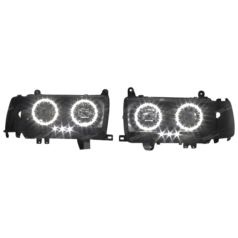 Landcruiser HZJ80R HDJ80R Headlights with LED (1990–1998)