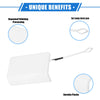Mercedes-Benz E-Class (2017-2023) - White Cap Tow Hook Eye Hole Cover