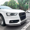 Audi A4 S4 B8.5 Sline Front Spoiler Lip Splitter (2013-2016)