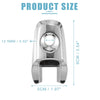Ford Edge Chrome Front Left Exterior Door Handle Lock Cover (2011-2014)
