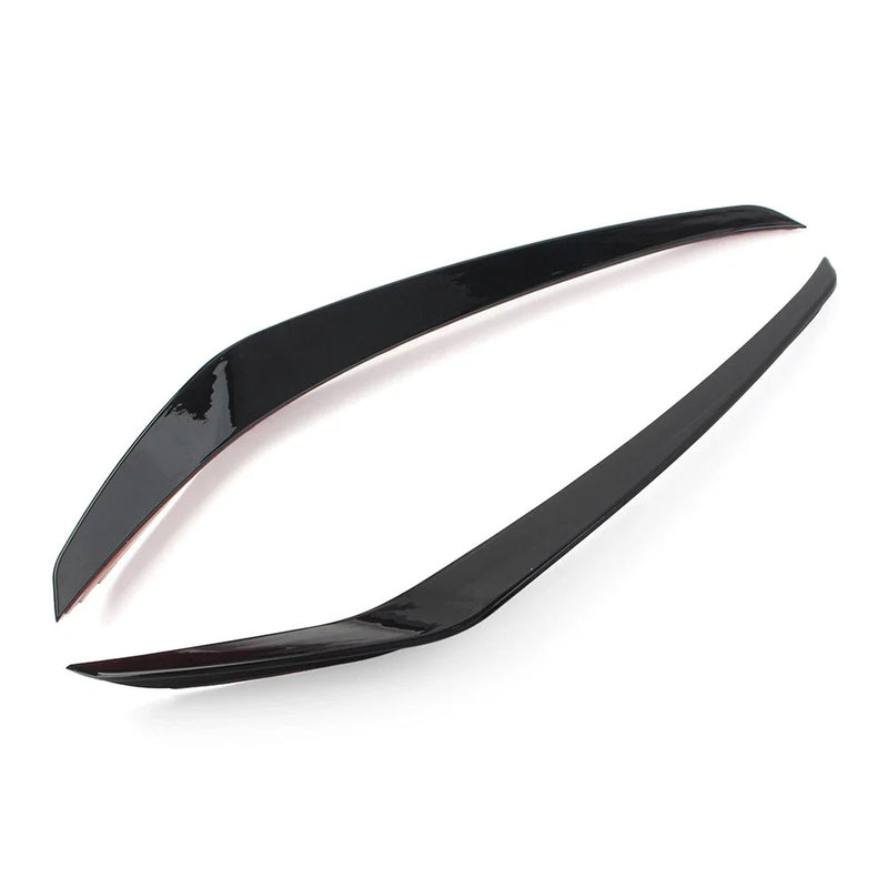 VW Golf 2013-2016 Glossy Black Front Bumper Side Air Vent Trim (2013-2016)