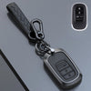 Honda Vezel Accord Civic Zinc Alloy Leather Car Remote Key Fob Case Cover
