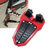 Honda ADV160 ADV150 (2019-2023) Red Rear Passenger Foot Pegs Pad Kit