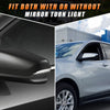 Chevy Equinox Terrain Heated Gloss Black Rearview Mirror Cover Cap (2018-2023)