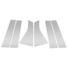 Chevy Blazer 2019-2024 Silver Tone 6 Pcs Pillar Window Trim
