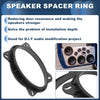 Toyota 6x9 2 x Speaker Spacer Ring Tweeter & Adaptor