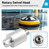 Whirl A Way Surface Cleaner 16" 20" 22" 24" Rotary Swivel Head