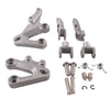 Suzuki GSXR1000 CNC Driver Front Footpeg Rest Pedal Brackets (2003-2004)
