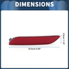 Toyota Camry 2019-2024 Rear Left Plastic Bumper Reflector
