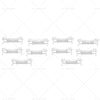 Mitsubishi Triton ML MN 10 x Roof Drip Rail Moulding Clips (2005-2014)