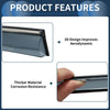 Ford Focus (2012-2018) Side Vent Visors Black Window Deflectors 1 Set