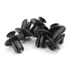 Fender Bumper 120PCS 8mm Plastic Rivets Fastener Clips