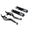 Kawasaki Z900RS Titan Extendable Brake Clutch Levers Grips Set (2018-2023)