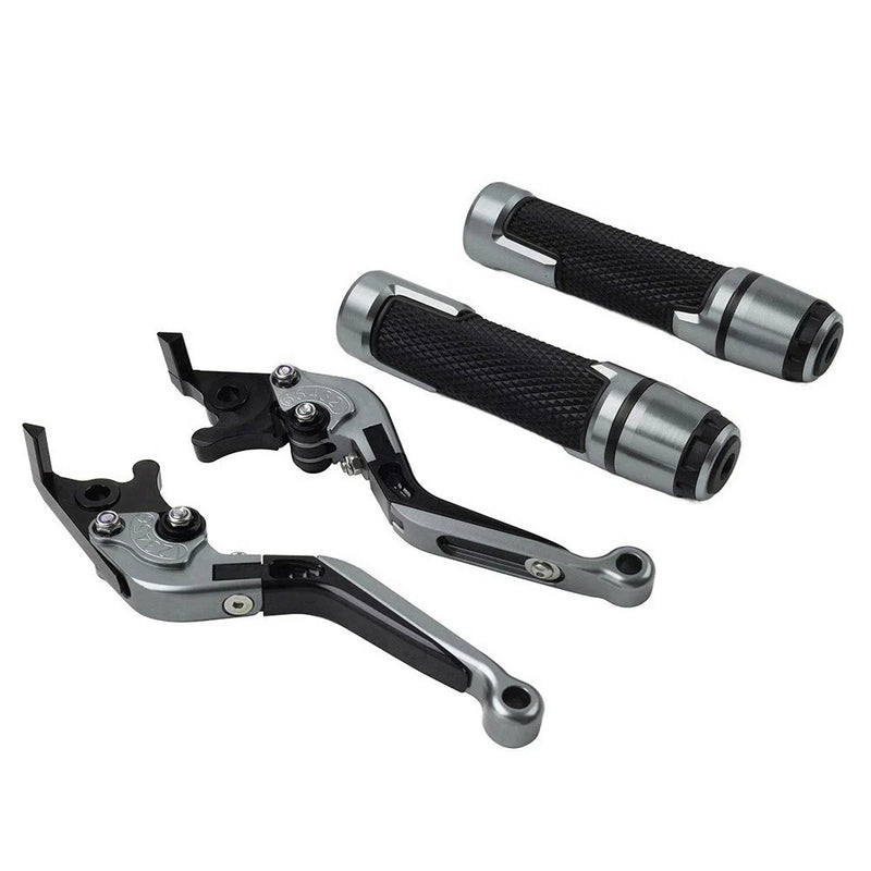 Kawasaki Z900RS Titan Extendable Brake Clutch Levers Grips Set (2018-2023)