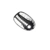 Mini Cooper R56LCI 2007-2013 Carbon Fiber Roof Antenna Cover Caps Trim fit