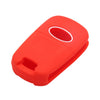 Hyundai I30 Red Silicone 3 x Button Car Remote Key Cover (2010-2016)