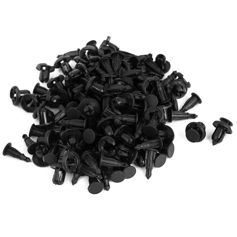 Toyota 100Pcs 10mm Plastic Rivets Trim Panel Fasteners