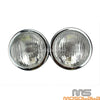 Harley Naked Bike 4" Dominator Dual Headlight