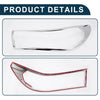Toyota HILUX REVO (2015-2017) Silver Tone Front Headlight Trim Bezel