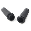 Harley Davidson Touring Sportster Dyna 1" Black CNC Hand Grips (2000-2023)