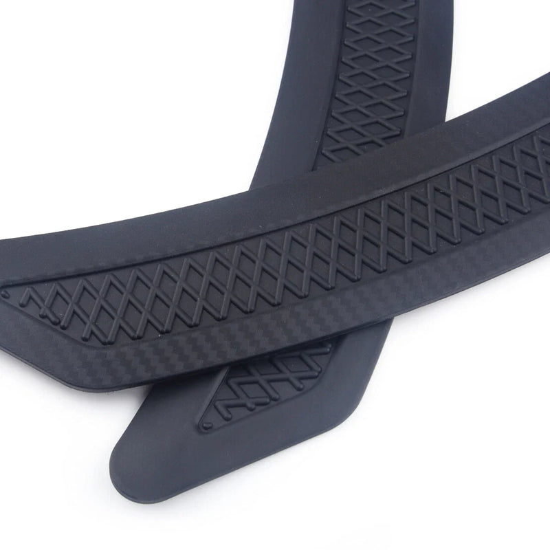 Mitsubishi Lancer Matt X Style Side Fender Vent Covers (2008-2015)