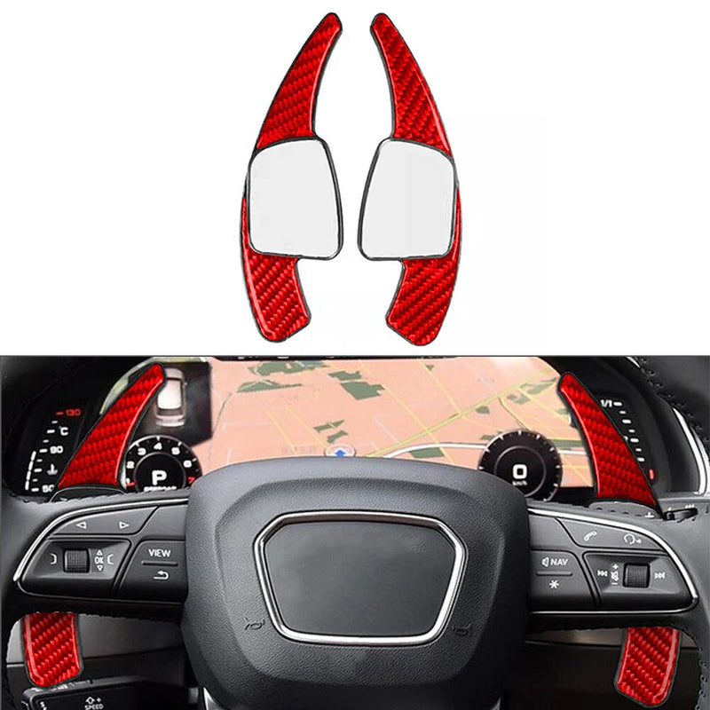 Audi A3 A4 A5 Q3 Q5 Q7 Q8 SQ5 TT Steering Wheel Shift Paddle Extensions (2006-2023)