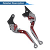 Suzuki GSXR150 (2017-2020) - Titanium Red Adjustable Brake Clutch Levers