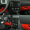 Dodge Challenger Carbon Fiber Central Navigation Panel Cover (2009-2014)