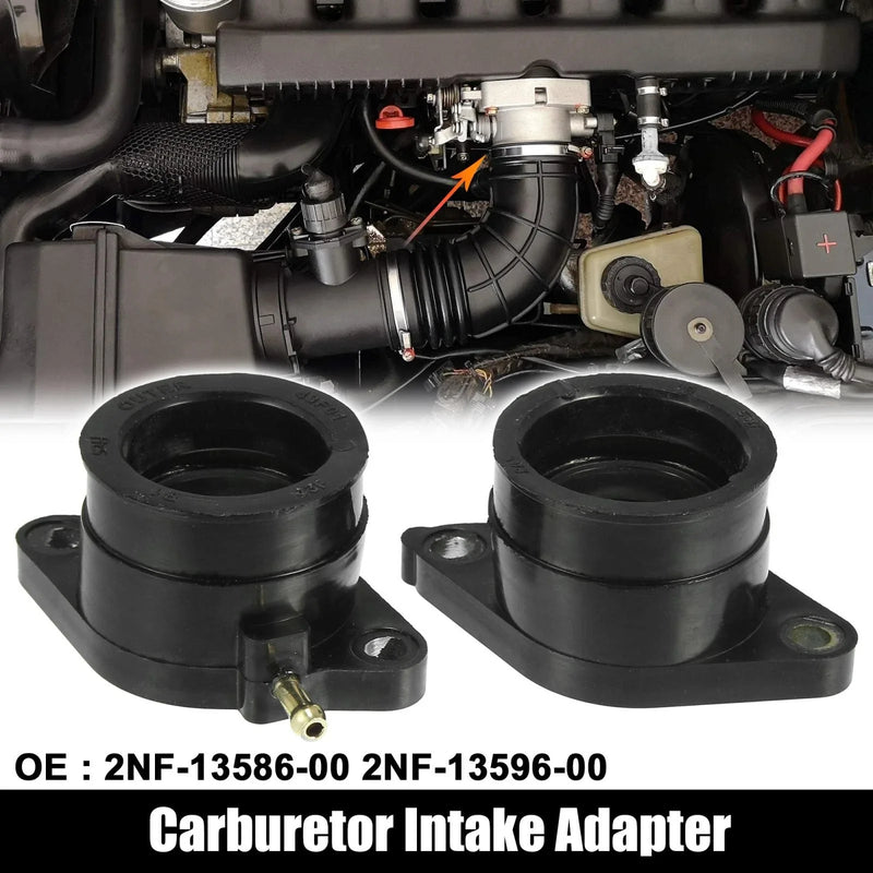 Yamaha XT600 TT600 2 x Carburetor Manifold Adapter (1984–2003)